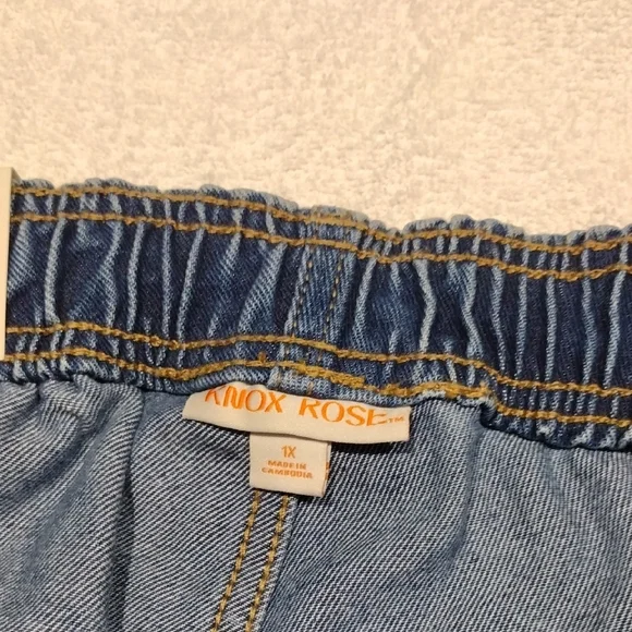 Knox Rose Blue Denim Jeans Classic Style - Picture 4 of 5